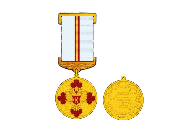 Рисунок медали ФМБА России «За отличие в ликвидации.PNG